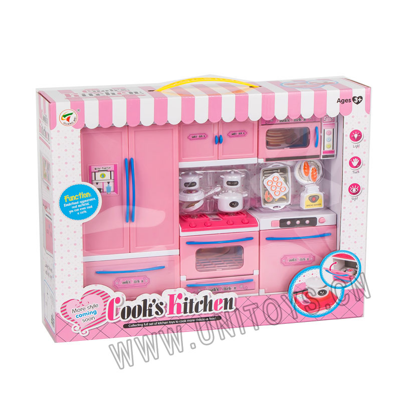 带声音灯光厨具套庄（48PCS）