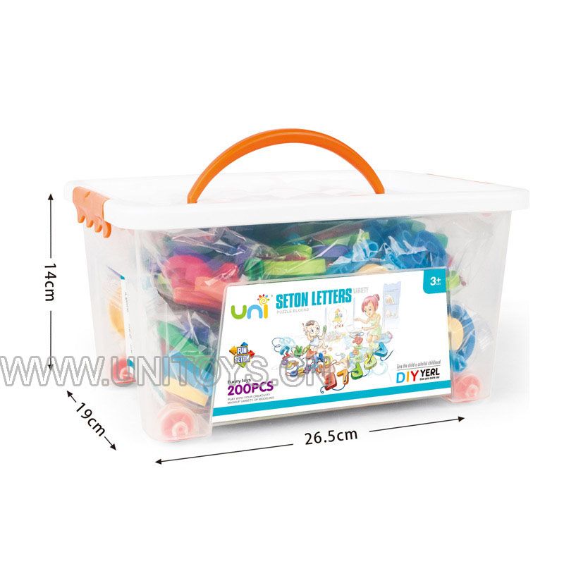 串线字母积木套庄