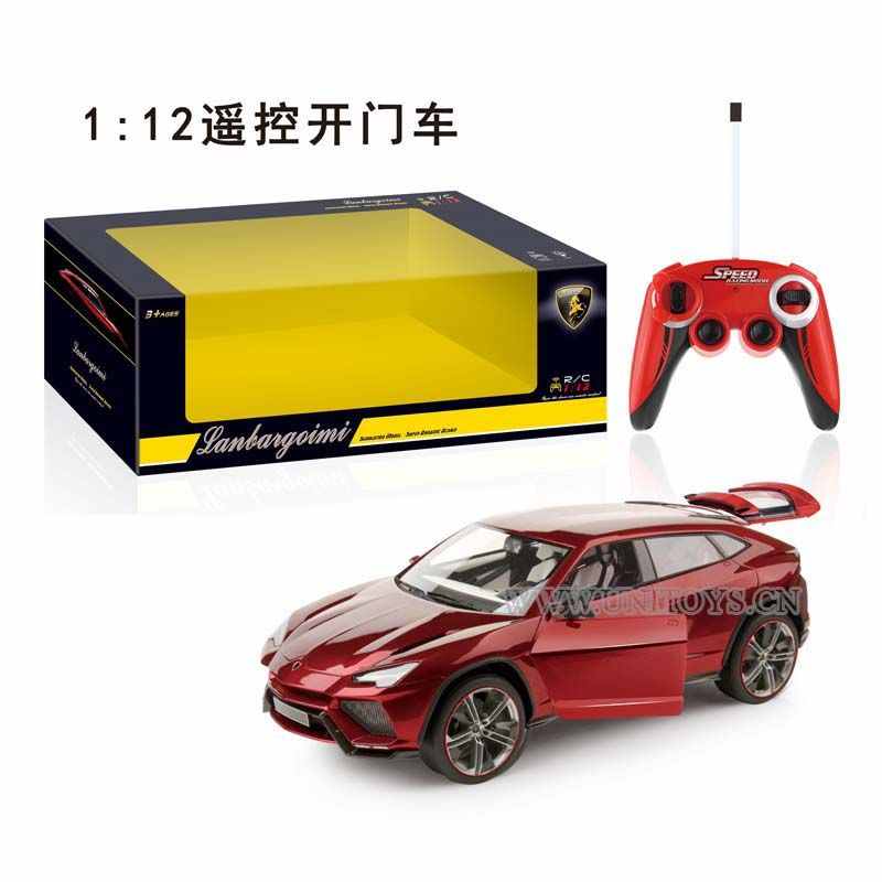 1：12带灯光可开门遥控车（配充电器/电池）