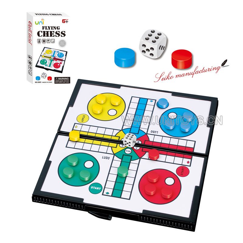 带磁性色子棋套装